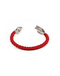 Lulu Frost | *new* G. Frost Wrapped Arrowhead Cuff Red for Men | Lyst