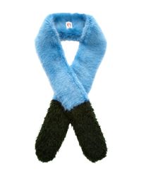 Shrimps | Blue Martha Scarf | Lyst