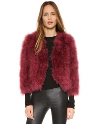 yumi kim feather jacket