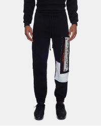 Liam Hodges Multicolor Half Patch Joggers for men