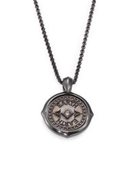 Stephen Webster | Metallic Sterling Silver Virgo Pendant Necklace | Lyst