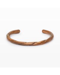 Club Monaco | Metallic Cause & Effect Copper Cuff for Men | Lyst