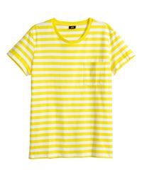 h&m mens striped t shirt