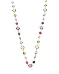 Ippolita | Metallic Rock Candy Rainbow Semi-precious Multi-stone & 18k Yellow Gold Lollitini Long Station Necklace | Lyst