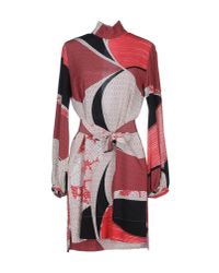 Emilio Pucci | Black Patterned Dress | Lyst