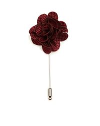 Saks Fifth Avenue | Purple Silk Flower Lapel Pin for Men | Lyst