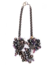 Subversive Jewelry | Brown Pearls Couture Necklace | Lyst