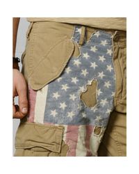 ralph cargo lauren denim shorts supply natural