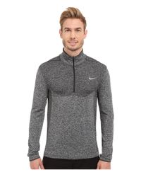 nike flex knit half zip