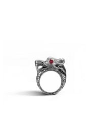 John Hardy | Metallic Legends Naga Dragon Head Ring | Lyst