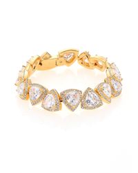 Adriana Orsini | Metallic Athena Trillion Bracelet/goldtone | Lyst