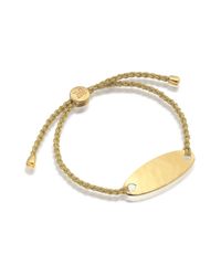 Monica Vinader | Metallic Bali Friendship Bracelet | Lyst