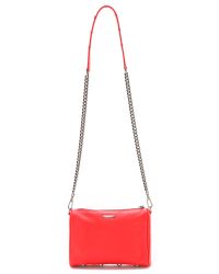 rebecca minkoff red crossbody bag