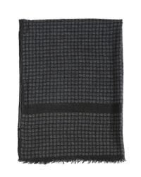 Dolce & Gabbana | Gray Wool, Cashmere & Silk Scarf for Men | Lyst