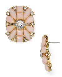 Kate Spade | Pink Turn Heads Statement Stud Earrings | Lyst