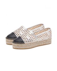Loeffler Randall | Metallic Mariko Stacked Espadrille | Lyst