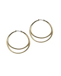 Jenny Bird | Metallic Crescent Moon Hoops | Lyst