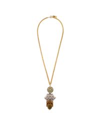 Lulu Frost | Metallic 3-Tiered Pendant #3 | Lyst