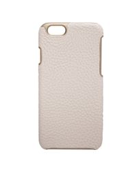 Gigi New York | White Pebbled Leather Iphone 6 Case | Lyst