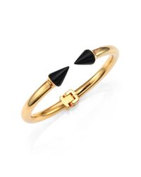 Vita Fede | Metallic Mini Titan Black Onyx Cuff Bracelet | Lyst