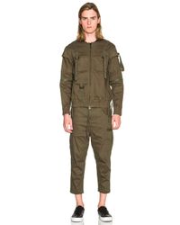 Timberland Cotton X Revolve Reject Jacket in Green for Men - Lyst