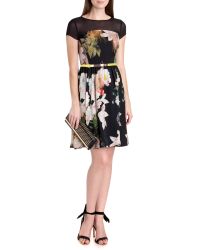 ted baker opulent bloom dress