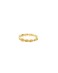 Melinda Maria - Metallic Mosaic Pod Ring - Lyst