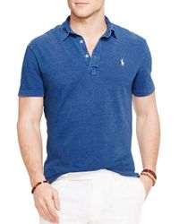 Ralph Lauren | Blue Polo Featherweight Polo Shirt - Regular Fit for Men | Lyst
