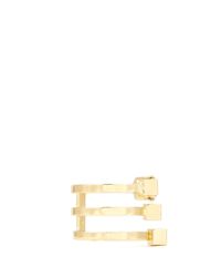 Joomi Lim | Pink 'shape Shifter' Crystal Open Band Cuboid Ring | Lyst