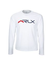 Ralph Lauren | White "rlx" Graphic T-shirt for Men | Lyst