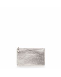 MZ Wallace | Metallic Neon Orange Layla | Lyst
