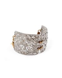 Lulu Frost | Metallic Art Deco Cuff #3 | Lyst