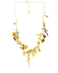 Les Nereides | Multicolor Jardens De Provence Necklace | Lyst