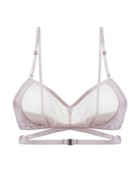 Only Hearts | Pink Loulou Wrap Around Bralette | Lyst