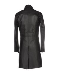 Emporio Armani Black Coat Man for men