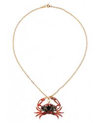 Matthew Williamson | Metallic Cancer Pendant Necklace | Lyst