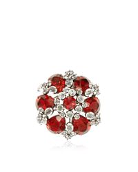 Carole Tanenbaum | Pink Vintage Schreiner Large Rhinestone Heart Brooch | Lyst