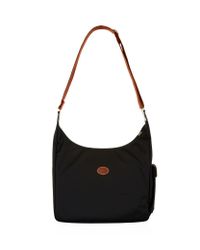 Longchamp Blue Le Pliage Hobo Bag