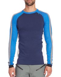 Helly Hansen | Blue Hh Warm Ice Crewneck for Men | Lyst