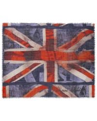 Vivienne Westwood Red Vintage Union Jack Scarf