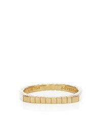 Monica Rich Kosann | Metallic 18k Yellow Gold Compass Poesy Ring | Lyst