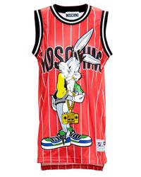 Moschino Bugs Bunny Basketball Jersey In Red White Red Lyst Australia moschino-bugs-bunny-basketball-jersey-in-red-white-red-lyst-australia