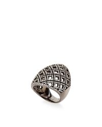 Dana Rebecca | Black Lisa Michelle Wide Ring | Lyst