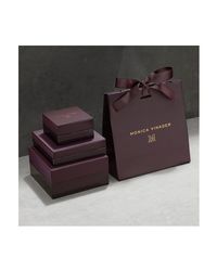 Monica Vinader | Pink Fiji Diamond Toggle Petite Bracelet | Lyst