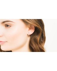 John Hardy | Metallic Classic Chain Flat Twisted Carved Chain Extra Small Hoop Earrings | Lyst