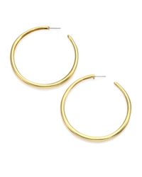 Vaubel | Metallic Hoop Earrings/2.25 | Lyst