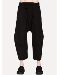 Lumen Et Umbra - Black Cropped Sweatpant for Men - Lyst