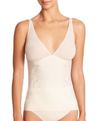 Spanx | White Haute Contour Deco Deep Plunge Camisole | Lyst