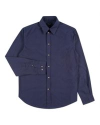 Paul Smith | Blue Men's Tailored-fit Navy Polka Dot Print Shirt for Men | Lyst