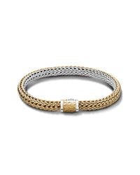 John Hardy | Metallic Medium Reversible Bracelet for Men | Lyst